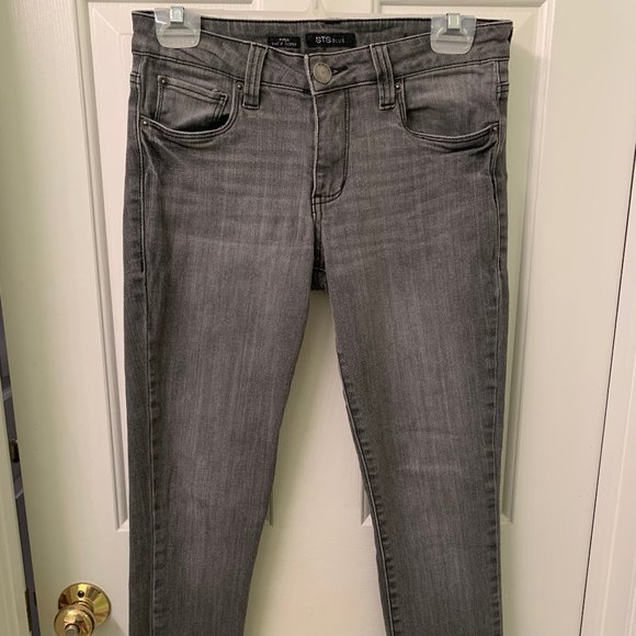 STS Blue | Ankle Skinny Gray Jean - Picture 1 of 2